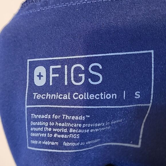 FIGS TECHNICAL COLLECTION SMALL SCRUB PANTS CARGO - Picture 2 of 4